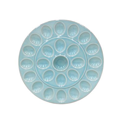 Egg Platter, Blue