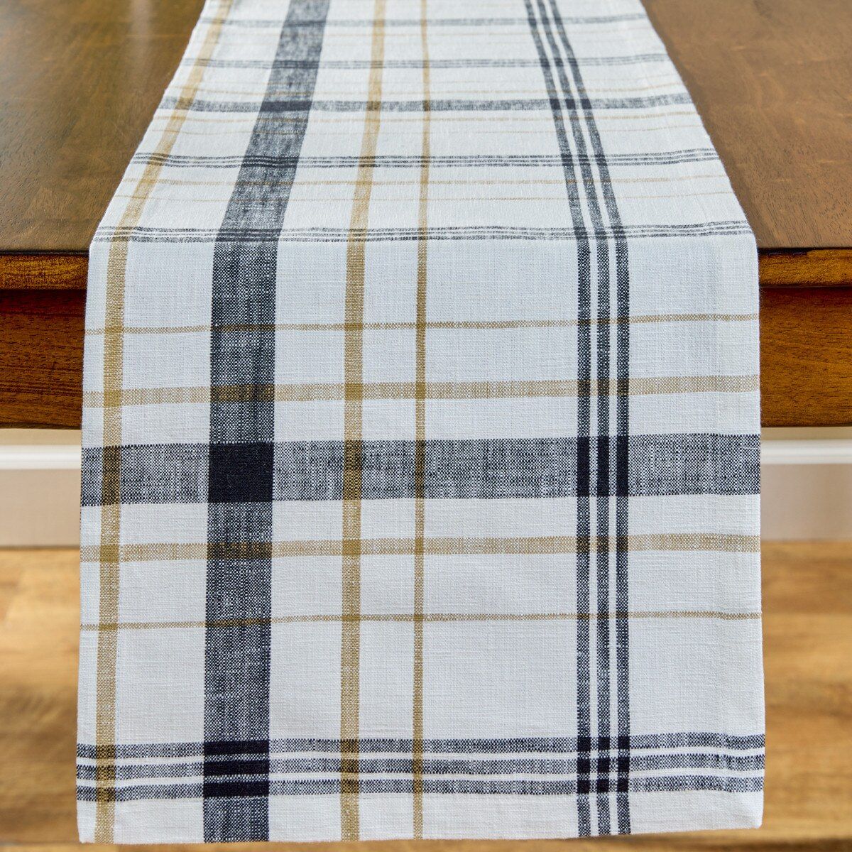 Slade Plaid Table Runner, 72"
