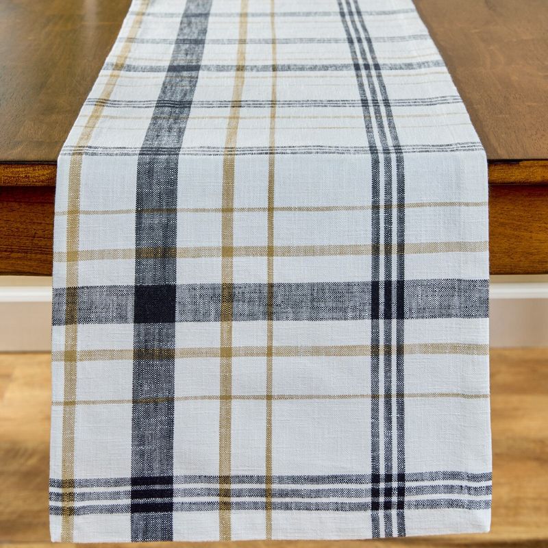 Slade Plaid Table Runner, 72"