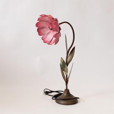 Pink Flower Lamp