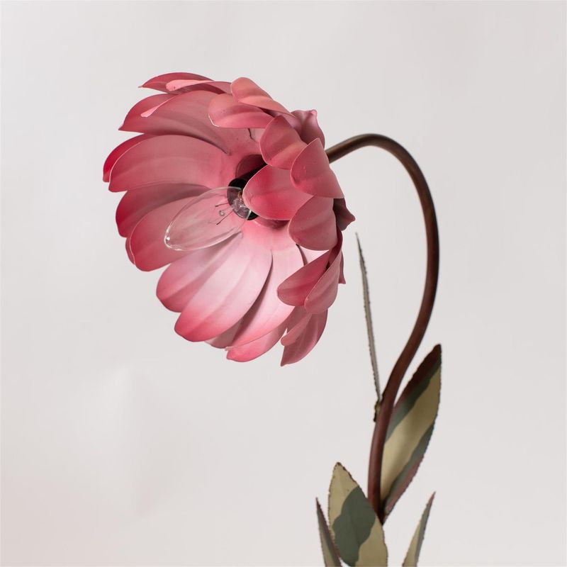 Pink Flower Lamp