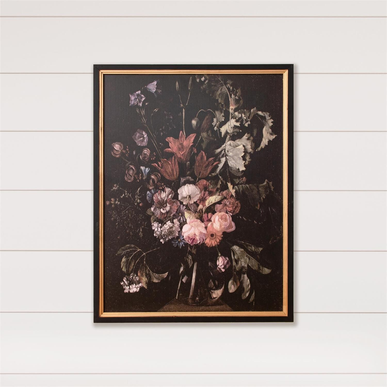 Moody Large Floral Still Life