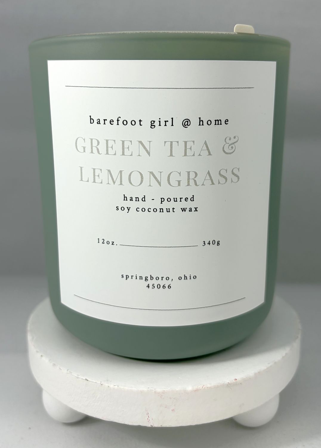 Green Tea &amp; Lemongrass 12oz