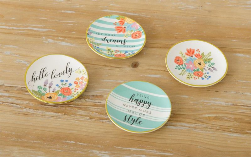 Garden Party Trinket Plate