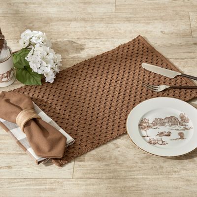Chadwick Placemat, Brown
