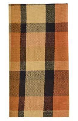 Dark Plaid Autumn Napkin