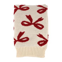White Bows Reversible Throw, 50x60