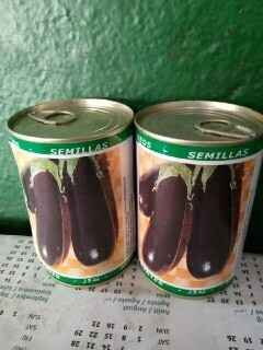 1 BOITE AUBERGINE VIOLET LONGUE