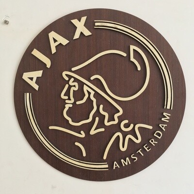 AJAX F.C. - Wall Hang Football Crest