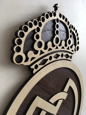 Real Madrid F.C. – Wall Hang Football Crest