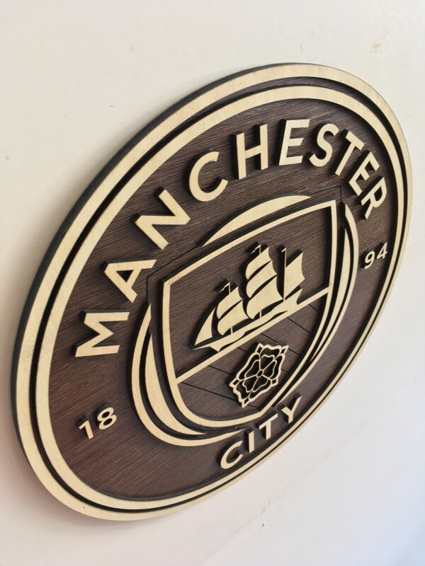 Manchester City F.C. – Wall Hang Football Crest
