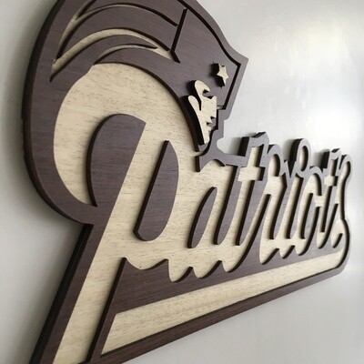 New England Patriots Wall Hang NFL Crest