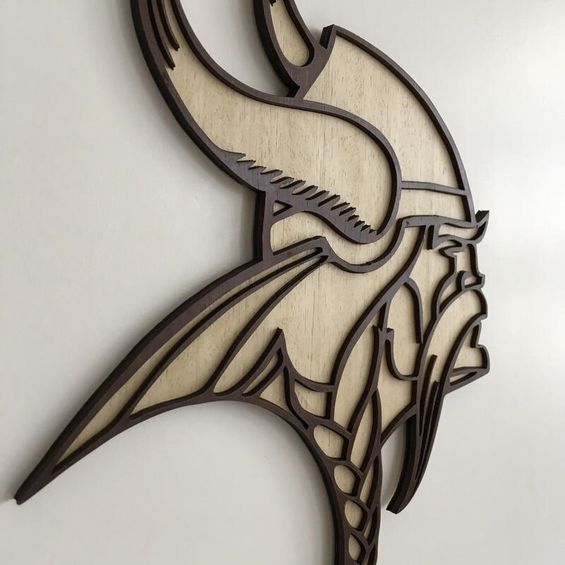 Minnesota Vikings Wall Hang NFL Crest