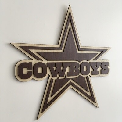 Dallas Cowboys Wall Hang NFL Crest