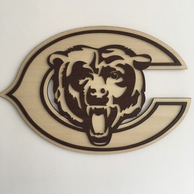CHICAGO BEARS - Wall Hang NFL Crest