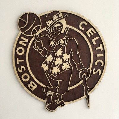 BOSTON CELTICS - Wall Hang Basketball Crest