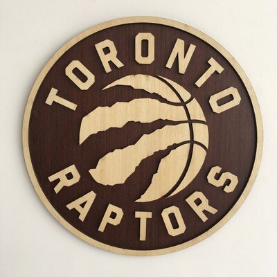 TORONTO RAPTORS - Wall Hang Basketball Crest