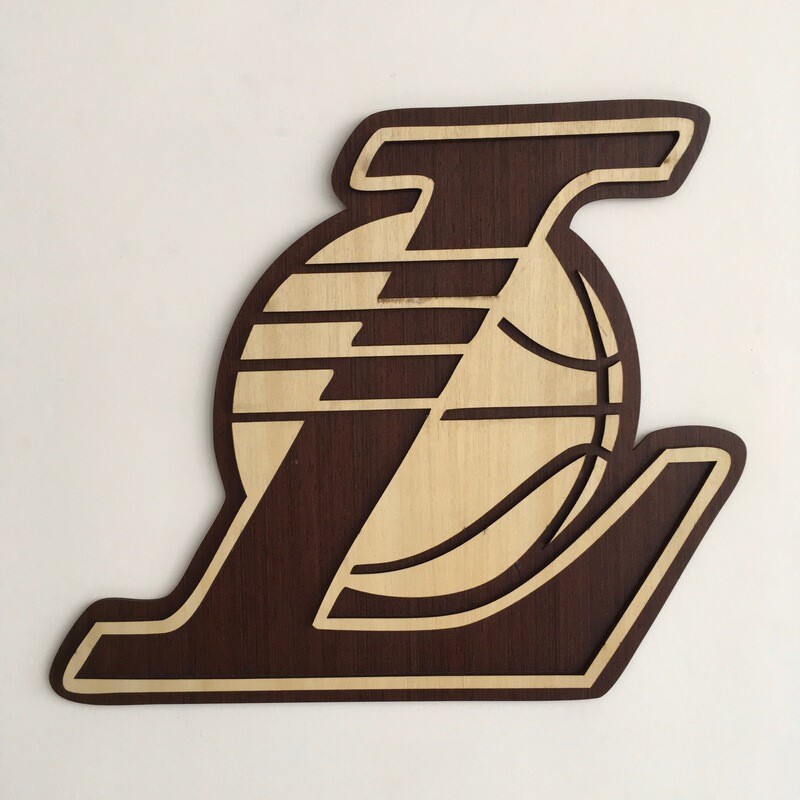 LOS ANGELES LAKERS - Wall Hang Basketball Crest