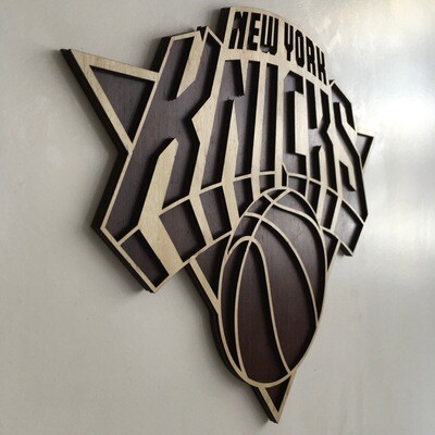 New York Knicks Wall Hang Basketball Crest