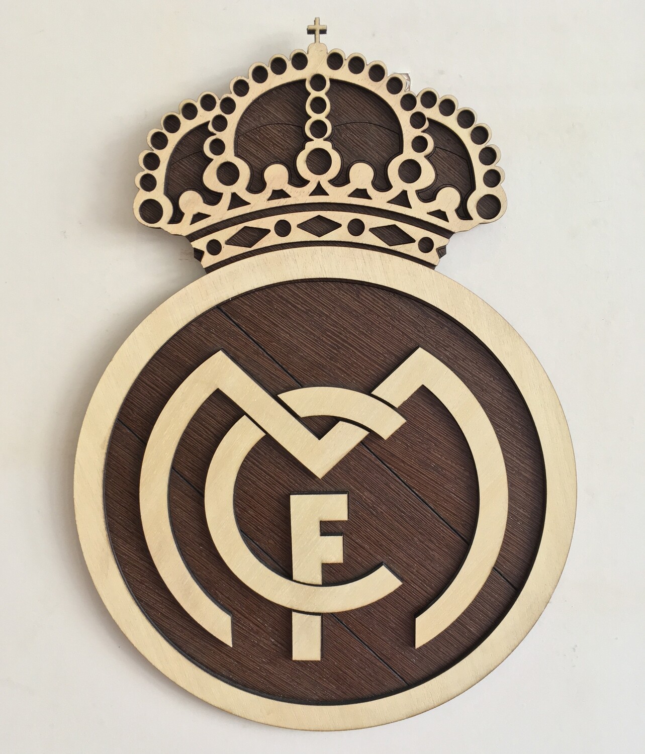 REAL MADRID F.C. - Wall Hang Football Crest