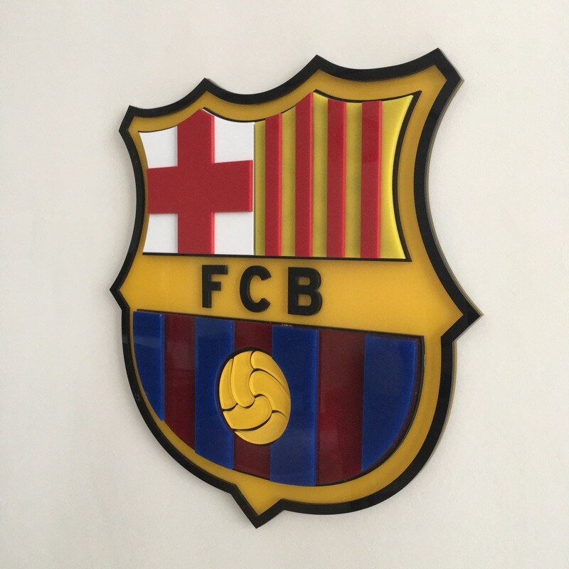 Barcelona F.C. – Wall Hang Acrylic Football Crest