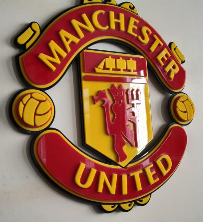Manchester United F.C. – Wall Hang Acrylic Football Crest