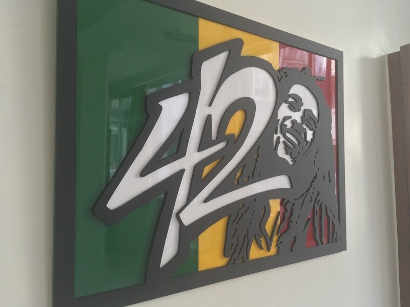 BOB MARLEY - Wall Hang Acrylic Art
