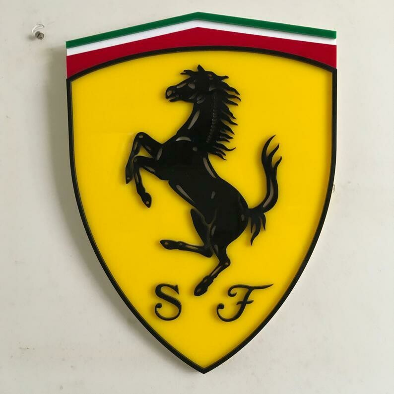 SCUDERIA FERRARI  - Wall Hang Acrylic Art