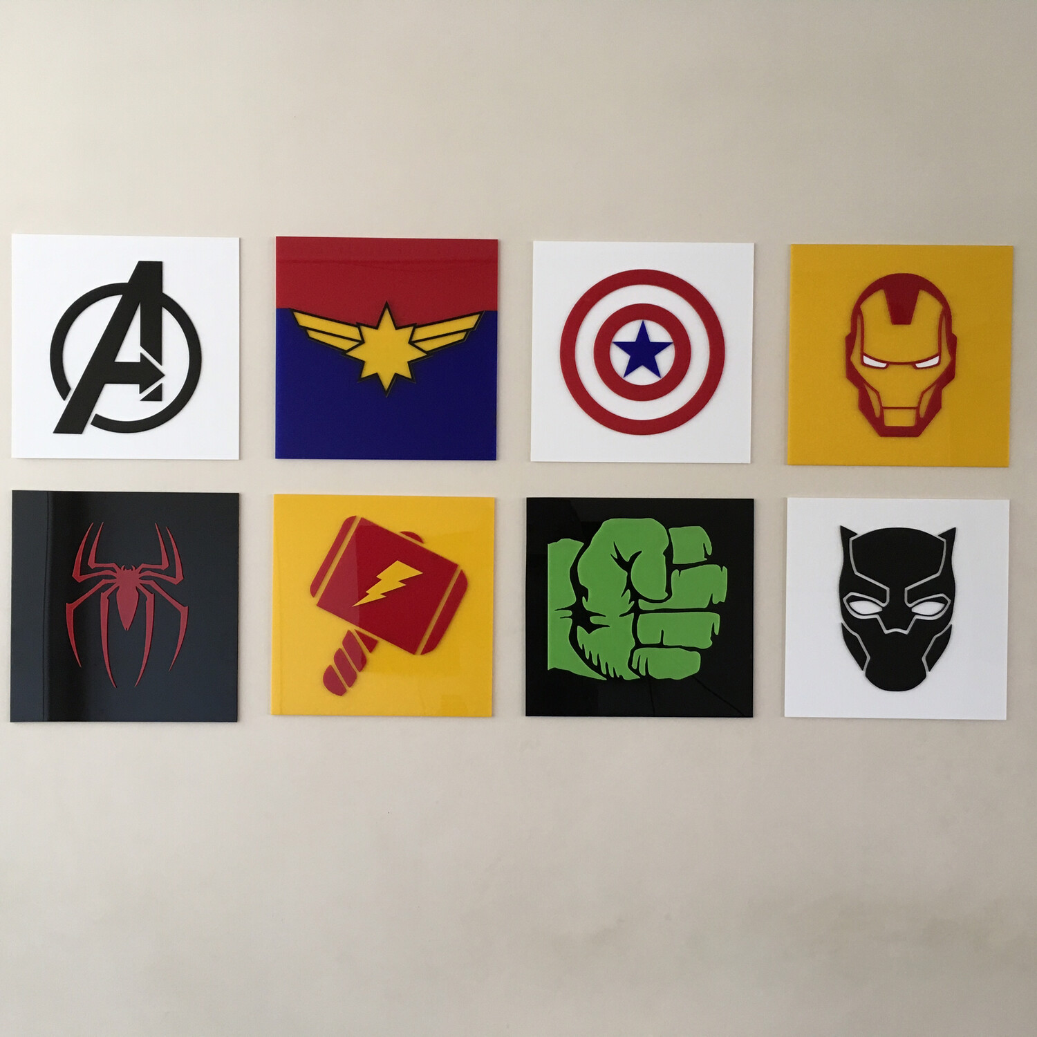MARVEL SUPER HERO COLLECTION Wall Hang Acrylic Art