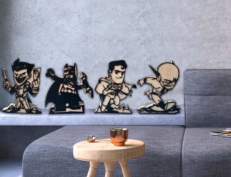 BATMAN  (DC Super Hero) - Standee/ Wall Hang