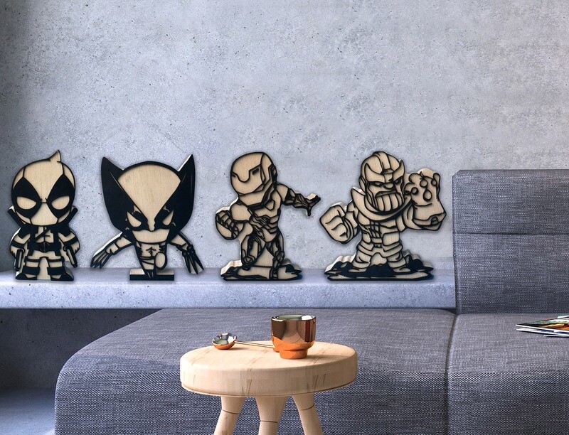 DEADPOOL (Marvel Super Hero) - Standee/ Wall Hang