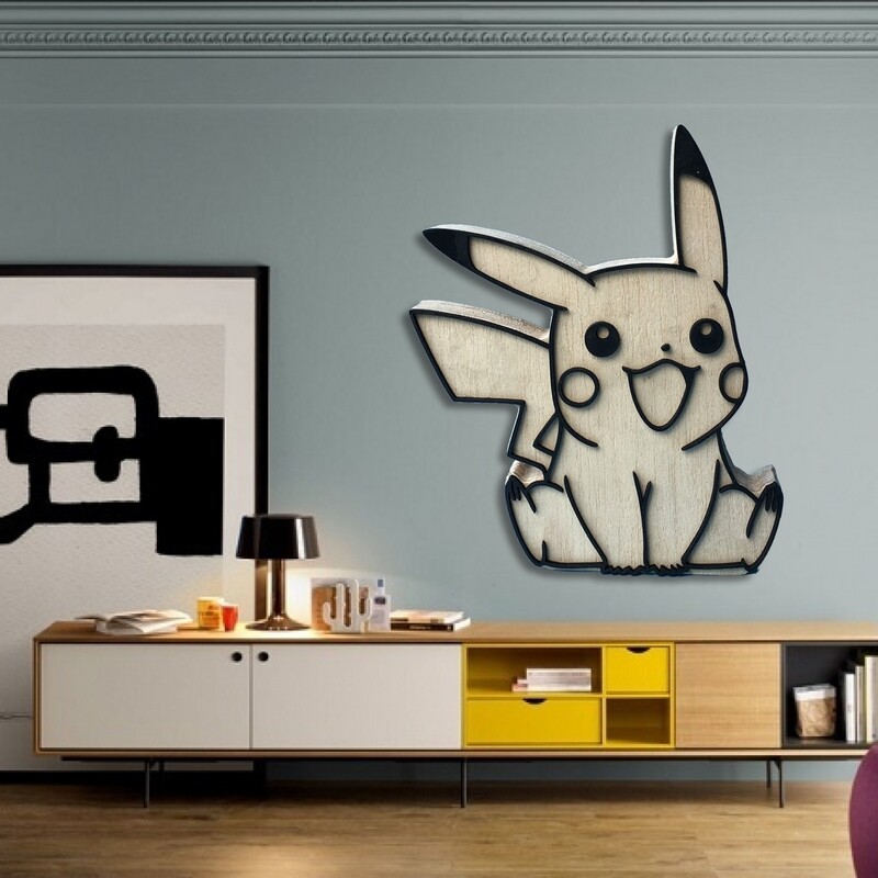 PIKACHU (Pokemon) - Standee/ Wall Hang