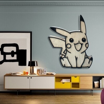 PIKACHU (Pokemon) - Standee/ Wall Hang