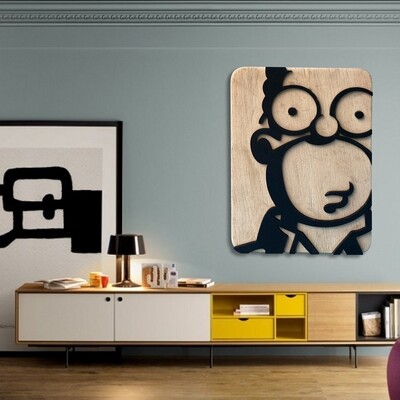 HOMER (Simpsons) - Standee/ Wall Hang
