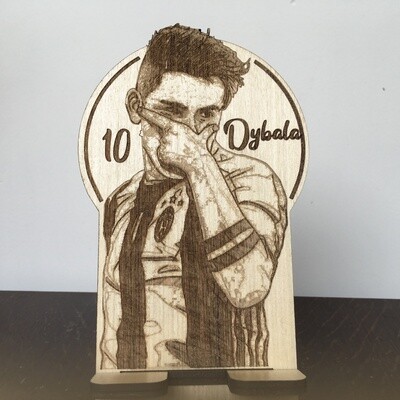Wood Phone/Tablet Stand – Paulo Dybala