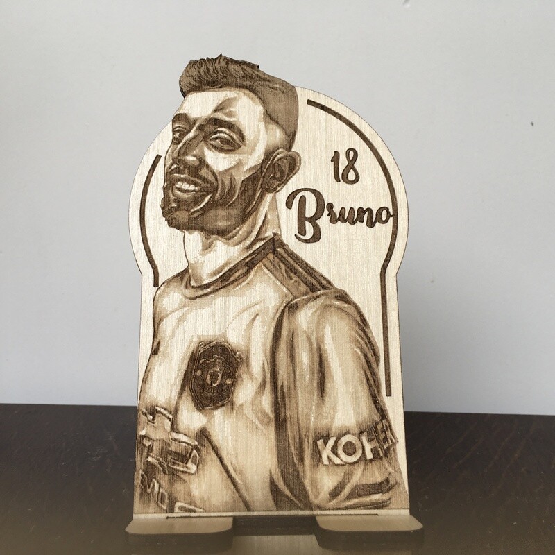 Wood Phone/Tablet Stand – Bruno Fernandes