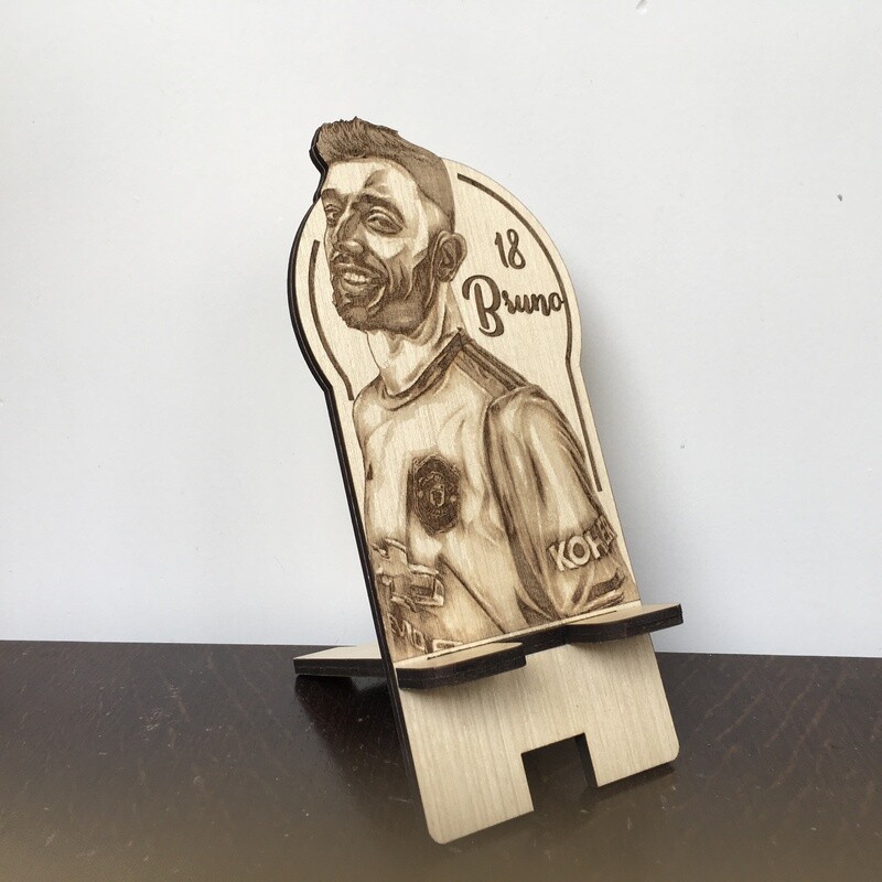 Wood Phone/ Tablet Stand - Bruno Fernandes