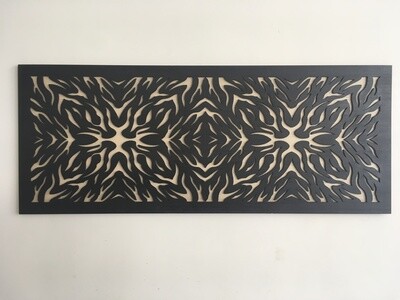Zebra Abstract Wood Wall Art