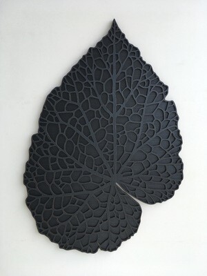 Leaf Wood Wall Art (Single Piece)