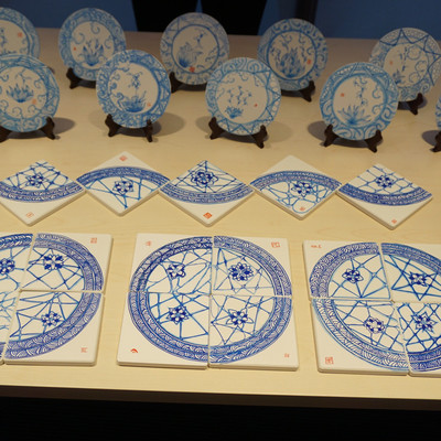活着如初狂熱集合日-禪繞青花瓷 Blue &amp; White 工作坊
