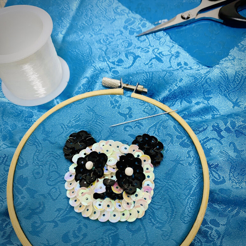 restore200706-熊貓珠子刺繡工作坊(指定款式)