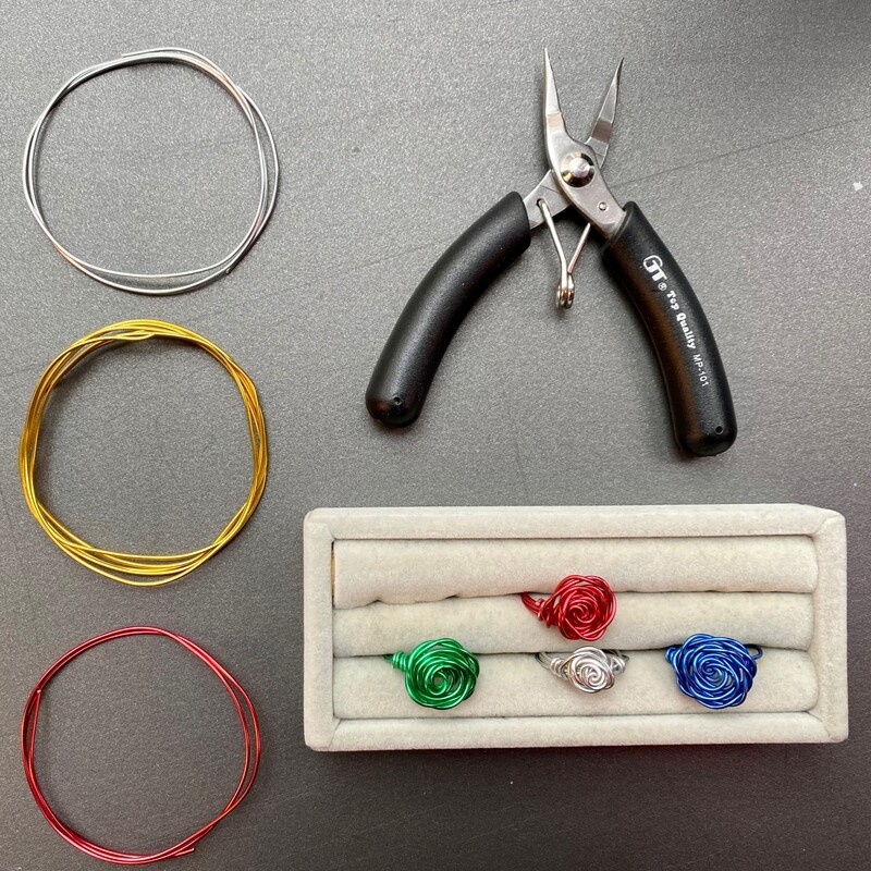 材料包-玫瑰花戒指