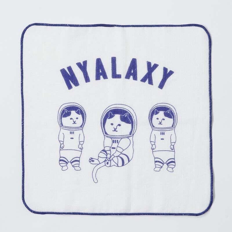 [日本設計師] SPACE NYASA 手巾 (Nyaraxy）