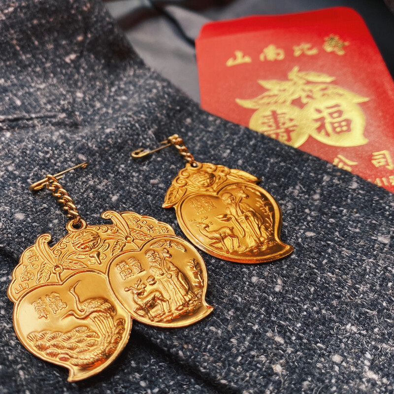 壽桃牌 雙桃 25個(老實公司朱義盛)