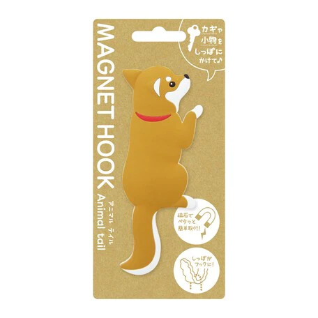 [日本精品] 狗狗磁石貼掛鈎, 款式: 柴犬