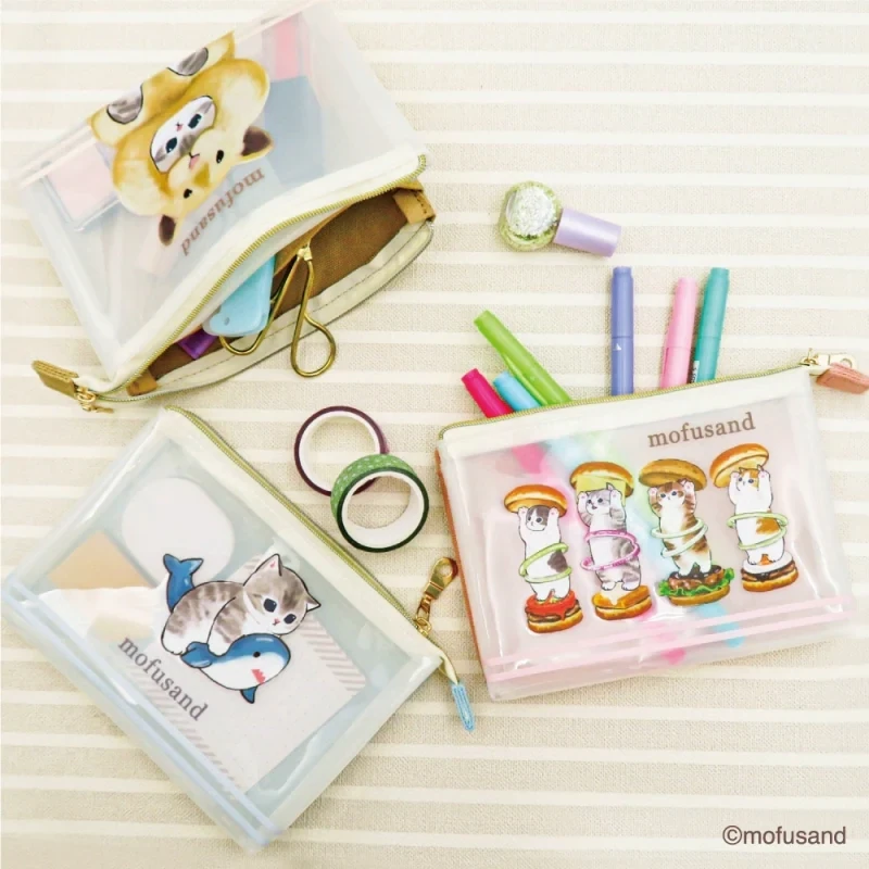 [mofusand] 3格化妝袋