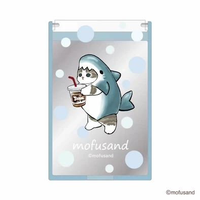 [mofusand] 隨身鏡, 款式: 鯊魚