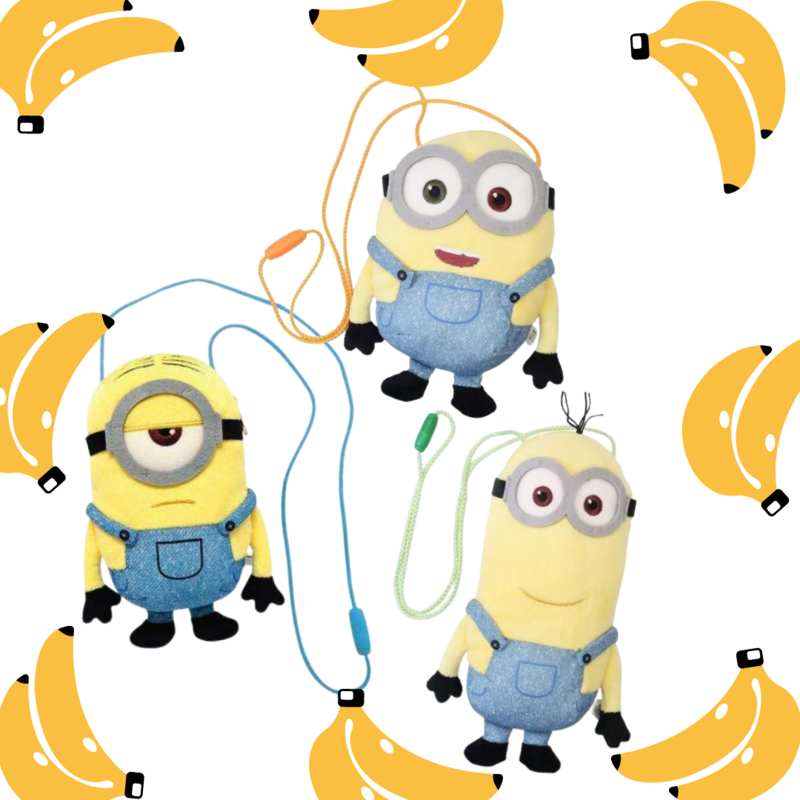 Minions掛頸拉鍊袋