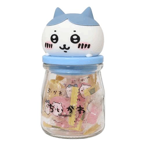 Chiikawa 玻璃樽連糖果（共三款)