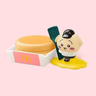 日本McDonald Chiikawa 開心樂園餐 兔兔熱香餅盒